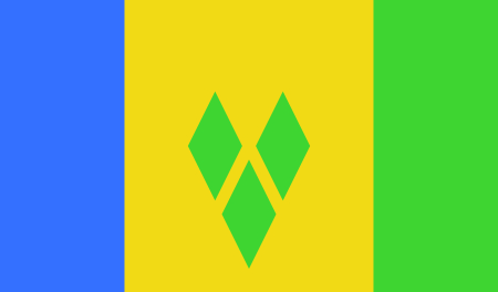 Flag of St Vincent and the Grenadines