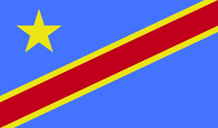Flag of Democratic Republic of the Congo