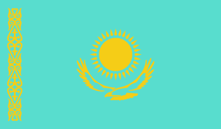Flag of Kazakhstan