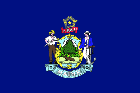 Flag of Maine