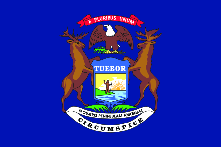 Flag of Michigan
