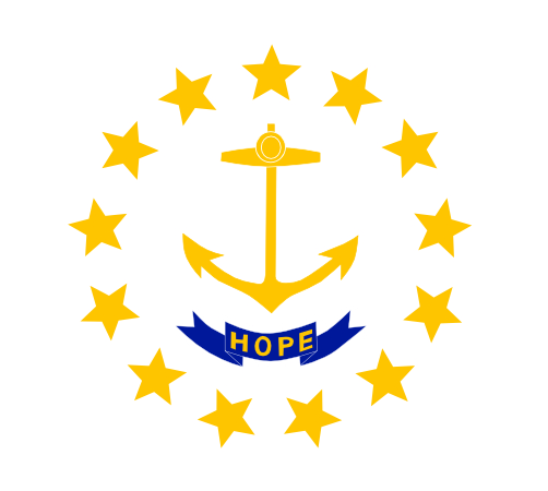 Flag of Rhode Island