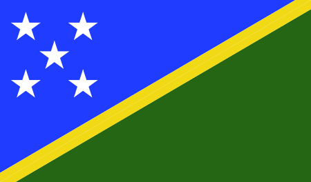 Flag of Solomon Islands
