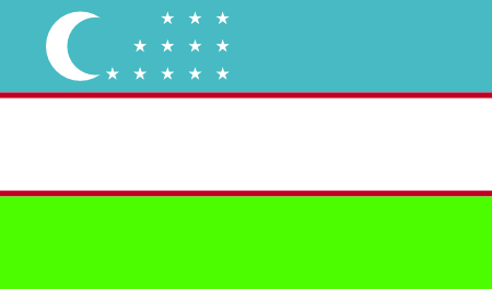 Flag of Uzbekistan