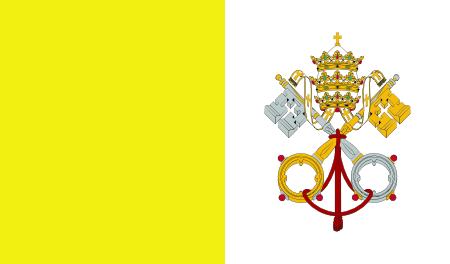Flag of Vatican City Holy See