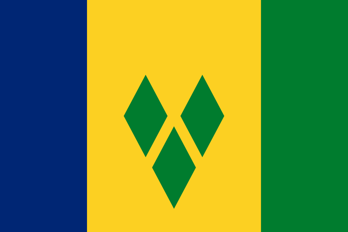 Flag of Saint Vincent and Grenadines