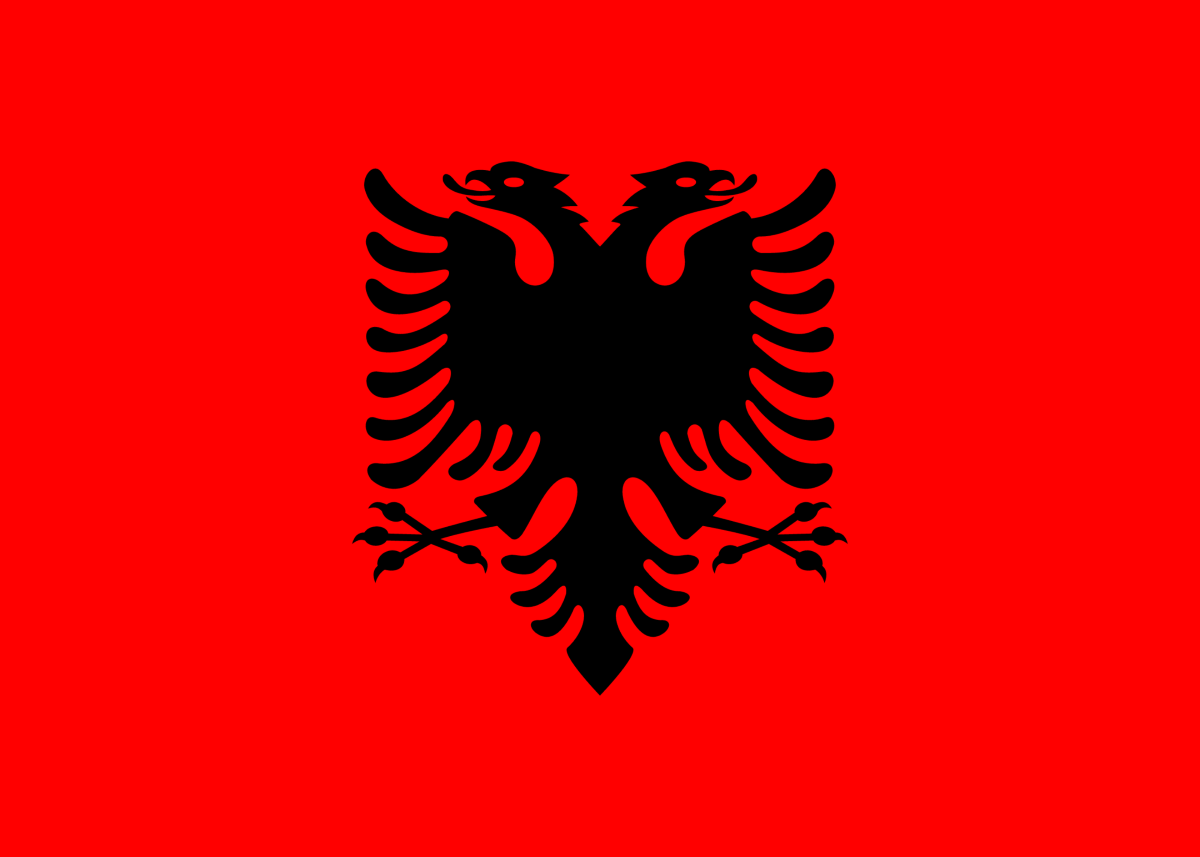 Flag of Albania