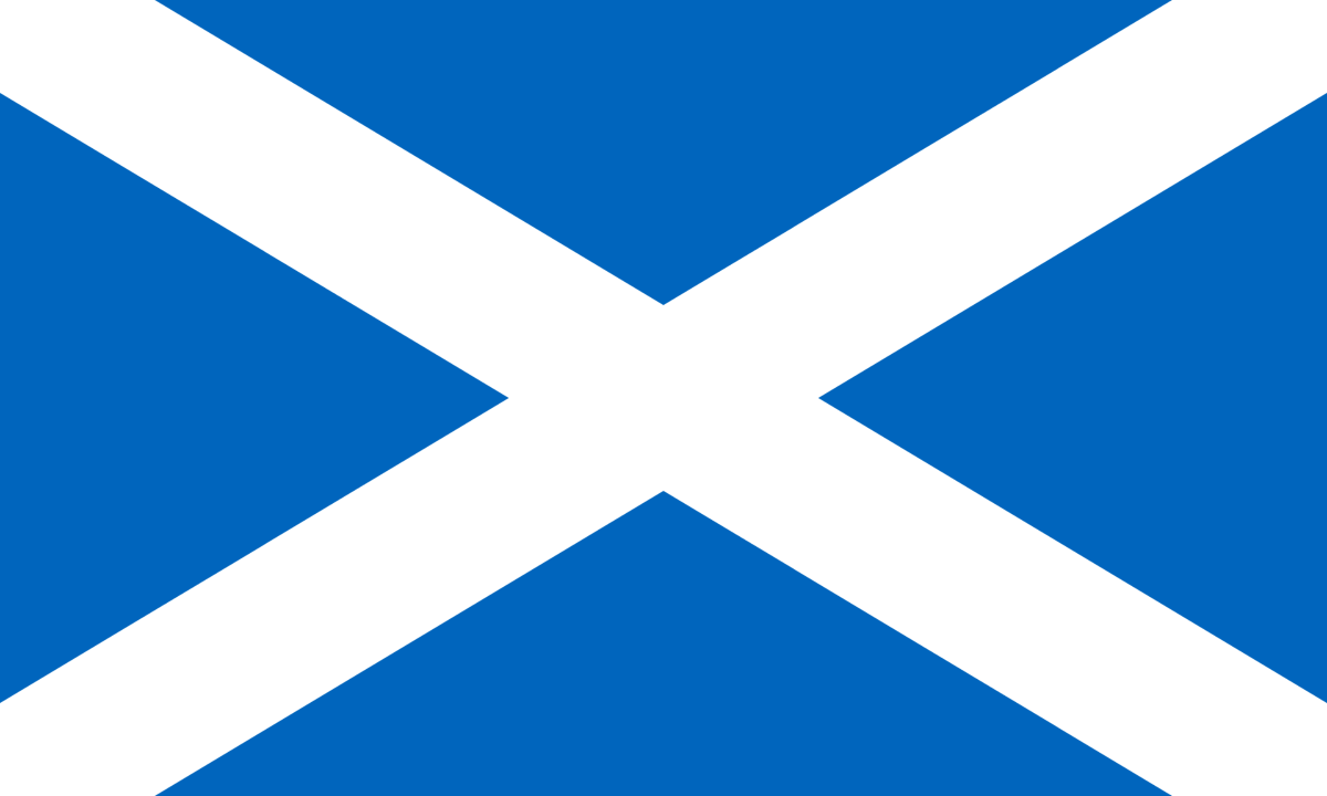 Scottish Saltire Flag