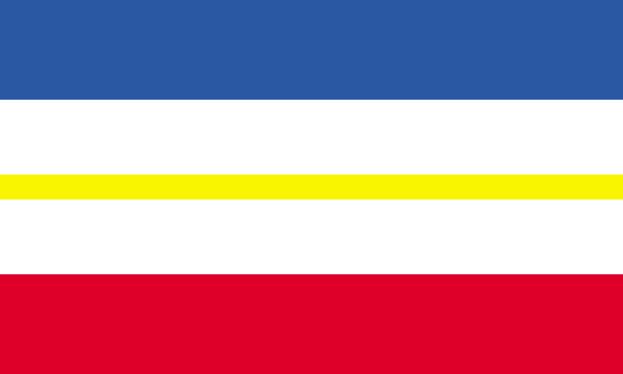 CIVIL fLAG of Mecklenburg-Western_Pomerania.