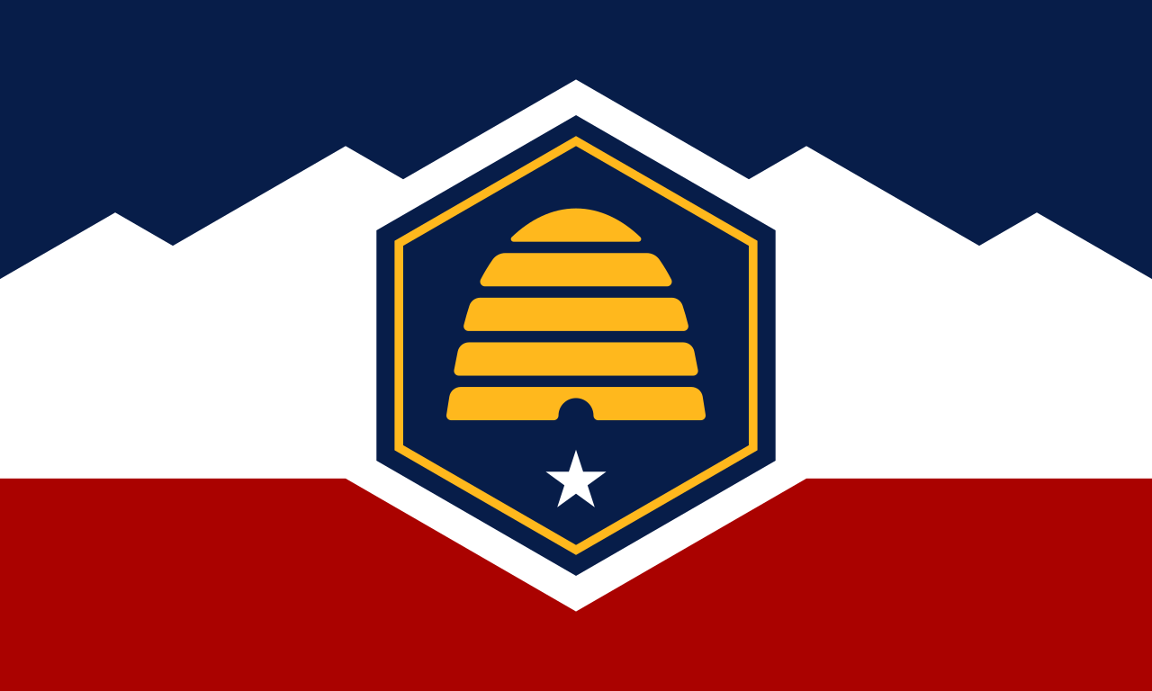 Beehive Flag of Utah 2024
