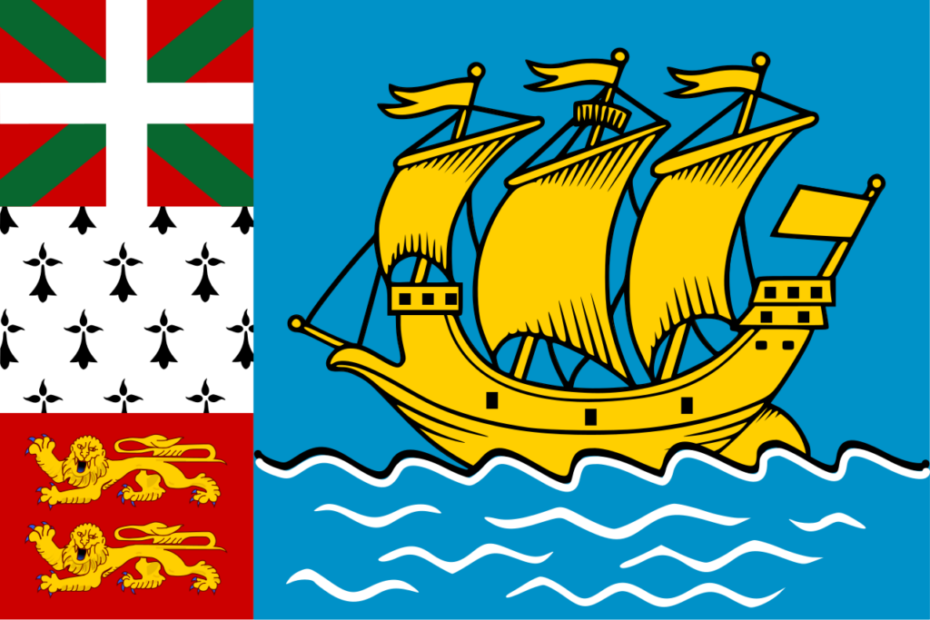 Saint-Pierre and Miquelon flag