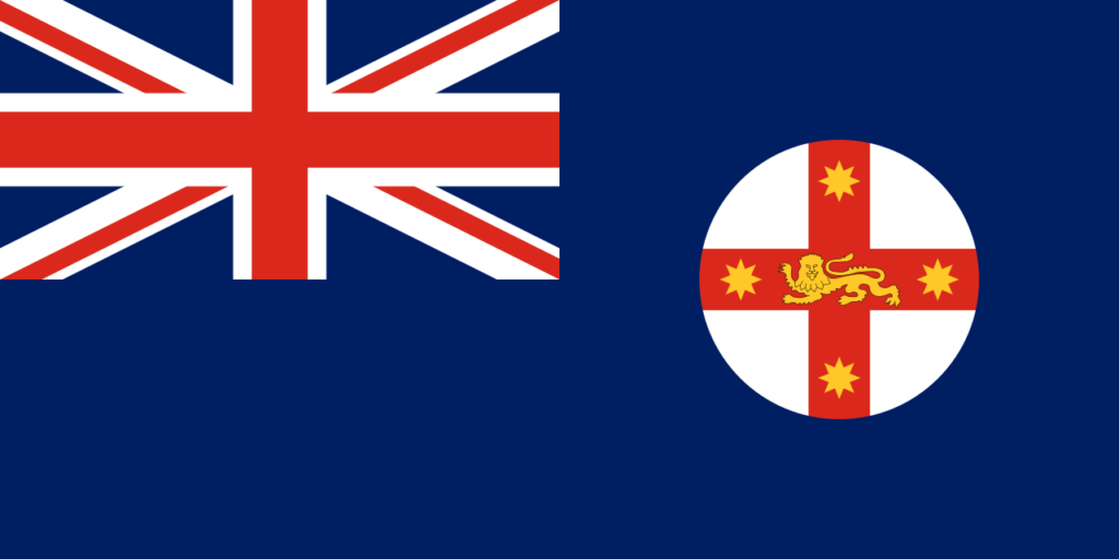 New South Wales, Australia flag