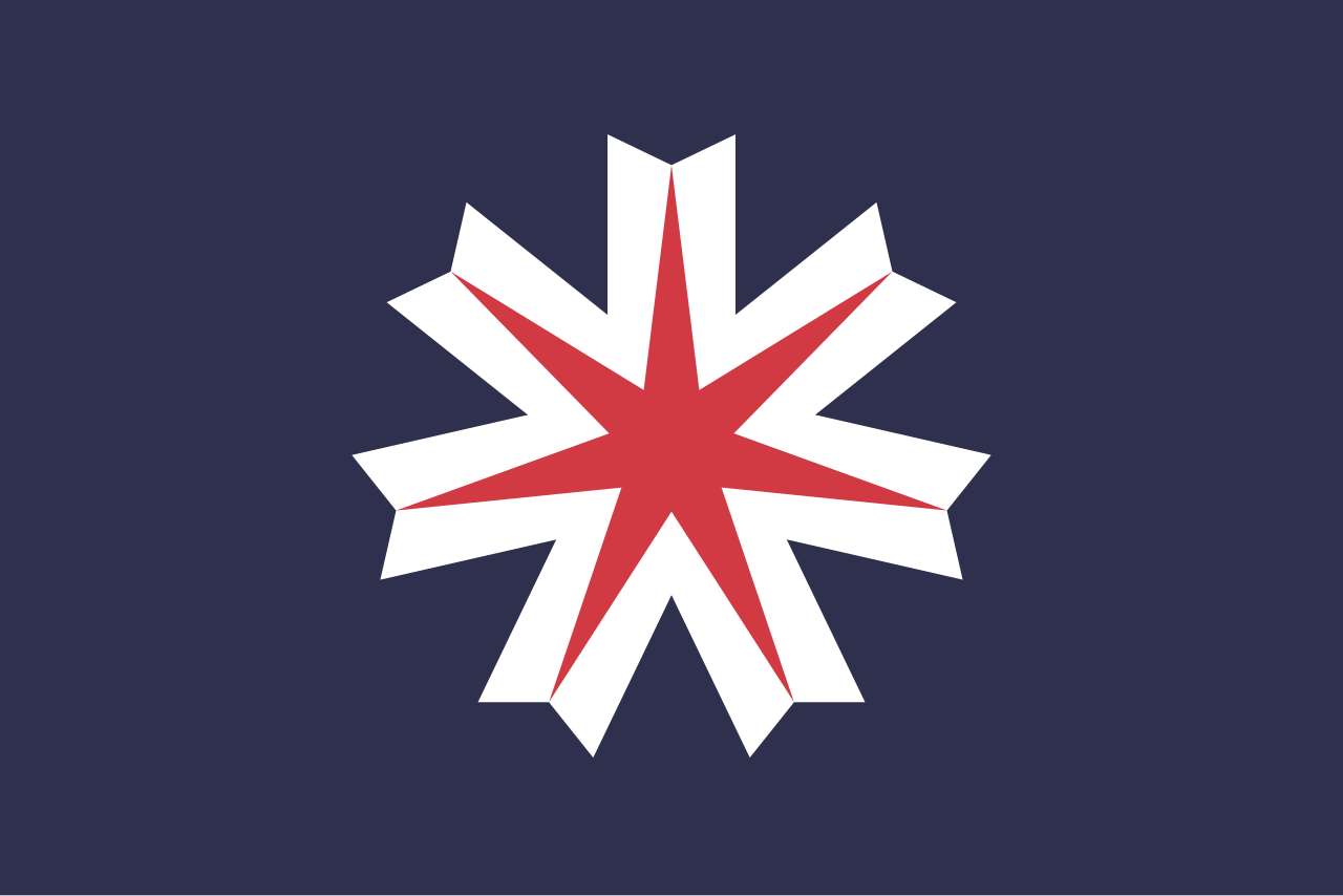Flag of Hokkaido Prefecture 北海道