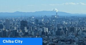 Chiba City in the Chiba Prefecture of Japan