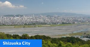 Shizuoka City in the Shizuoka Prefecture of Japan